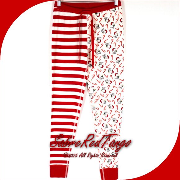 NWT Hanna Andersson Peanuts Organic Long Johns Pajamas Snoopy Mix It Up M 8 10 - Picture 5 of 9